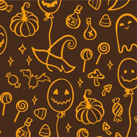 on dark.webp Transfer Sheets; Hypnotic Halloween - Bag of 30